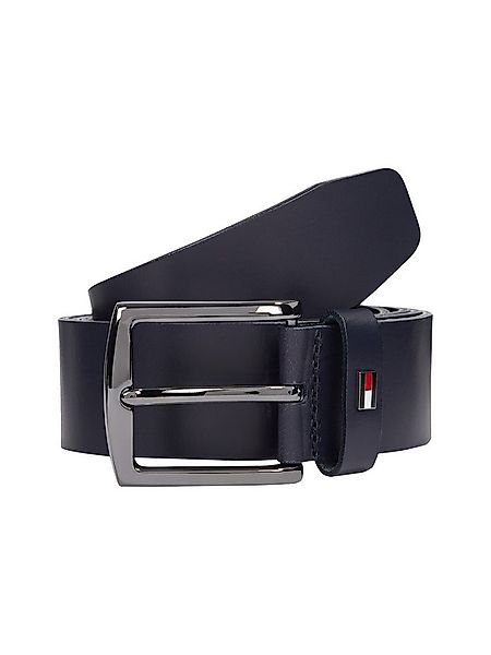 Tommy Hilfiger Ledergürtel DENTON 3.5 cm breit EXT Einfachdornschließe, Met günstig online kaufen
