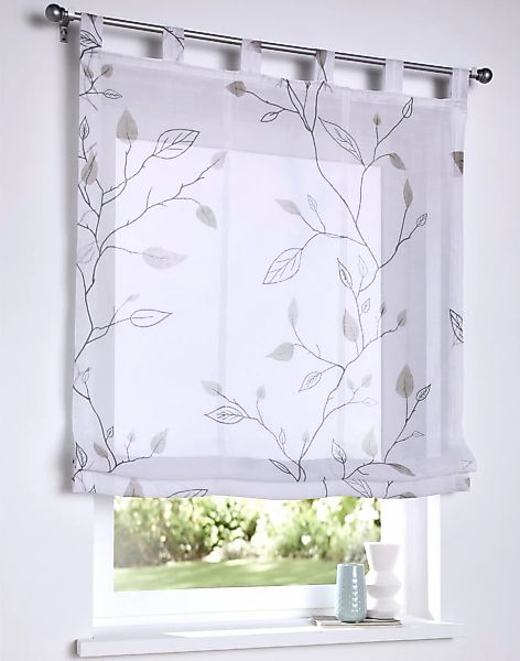 heine home Raffrollo mit Schlaufen günstig online kaufen