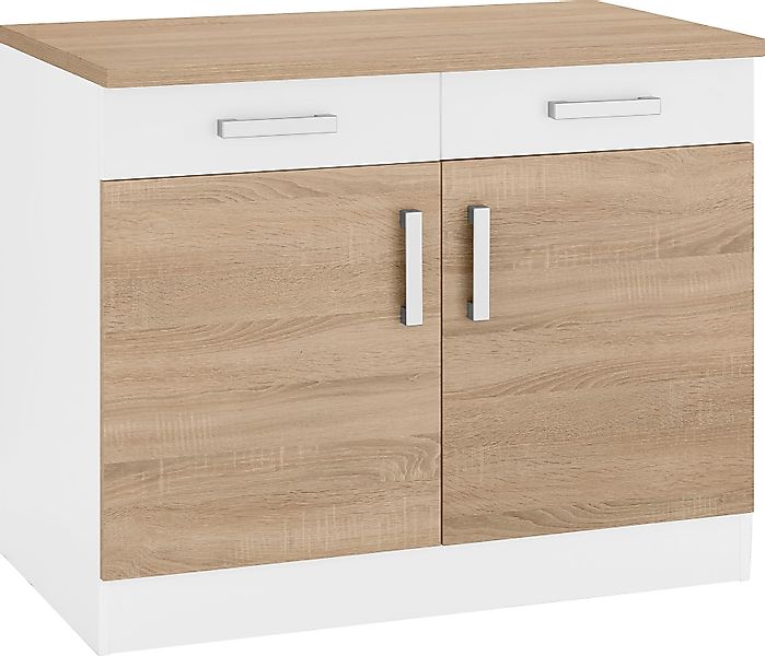 KOCHSTATION Unterschrank "KS-Gera", Breite 100 cm günstig online kaufen