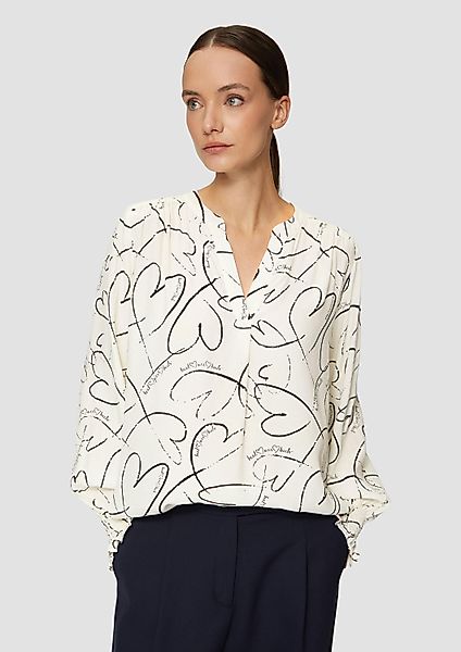 s.Oliver Langarmbluse Bluse (1-tlg) günstig online kaufen
