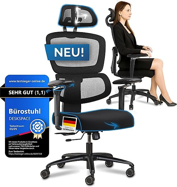 DESKSPACE Schreibtischstuhl Move Pro Bürostuhl – günstig online kaufen