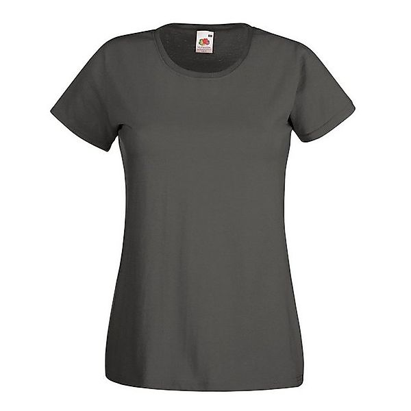 Fruit of the Loom Rundhalsshirt Fruit of the Loom Valueweight T Lady-Fit günstig online kaufen