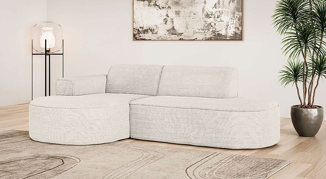 OTTO home Ecksofa "ADELLA XL Design-Sofa mit Recamiere rechts/links, 263/15 günstig online kaufen