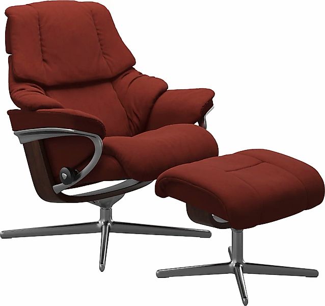 Stressless "Reno" mit Cross Base, Größe S, M & L, Holzakzent Braun günstig online kaufen