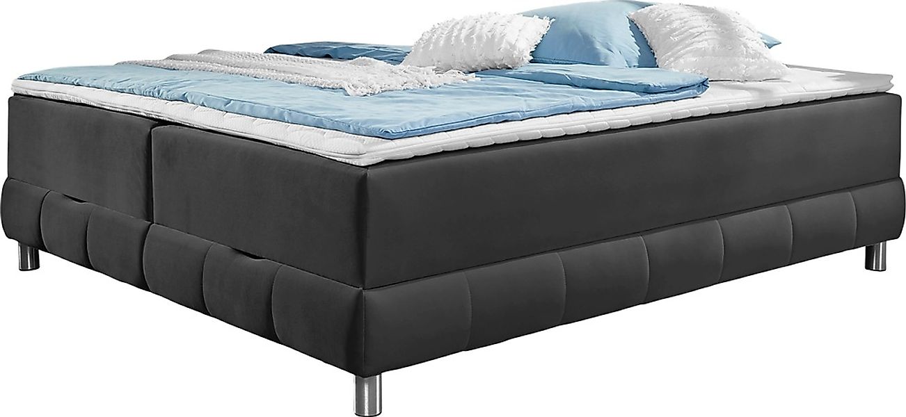 INOSIGN Boxspringbett "Vaasa", für Dachschrägen geeignet, inkl. Bettkasten günstig online kaufen
