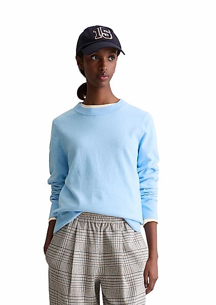 Marc OPolo DENIM Strickpullover "aus Soft Cotton Stretch" günstig online kaufen