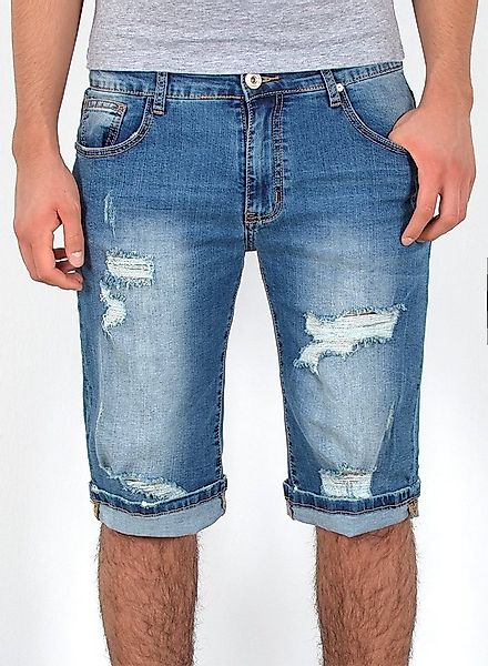 ESRA Jeansshorts Jeans Shorts Herren Jeansshorts Stretch Sommer Hose bis Üb günstig online kaufen