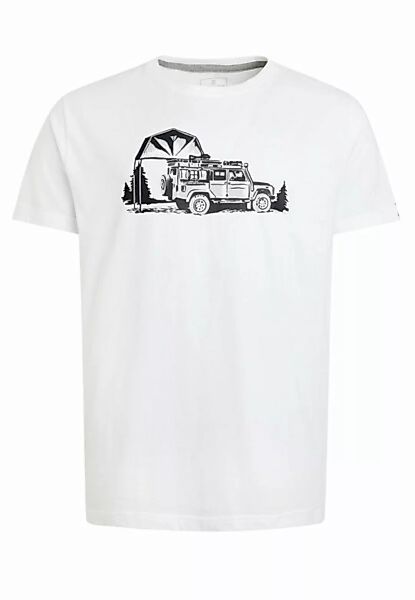 Elkline T-Shirt Beside Mainstream Auto Brust Print günstig online kaufen