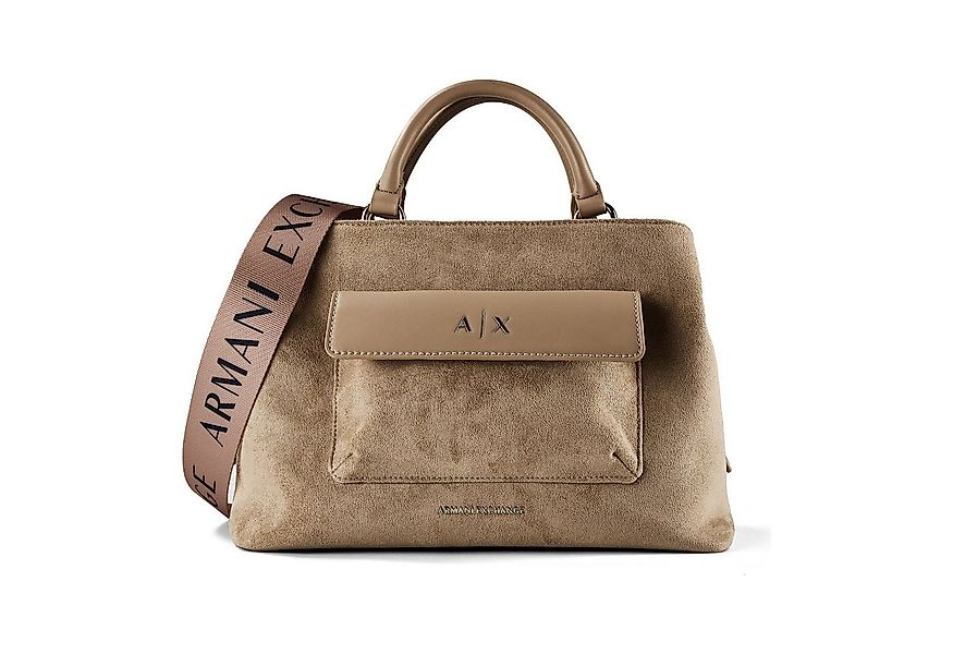 ARMANI EXCHANGE Henkeltasche Nicole, Polyurethan günstig online kaufen