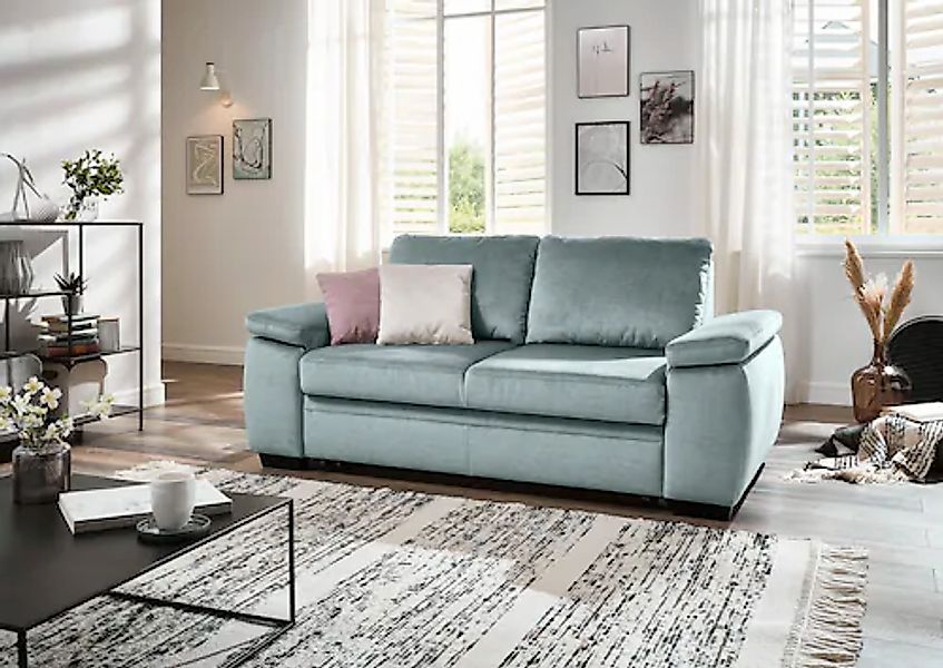 Die PlanBar Schlafsofa »MP-PD19021«, mit Längsschläferfunktion 140x210 cm günstig online kaufen