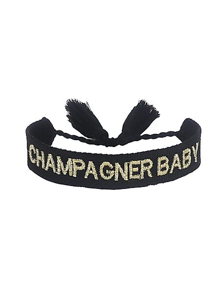 Be Famous Armband Web Freundschaftsarmband CHAMPAGNER günstig online kaufen