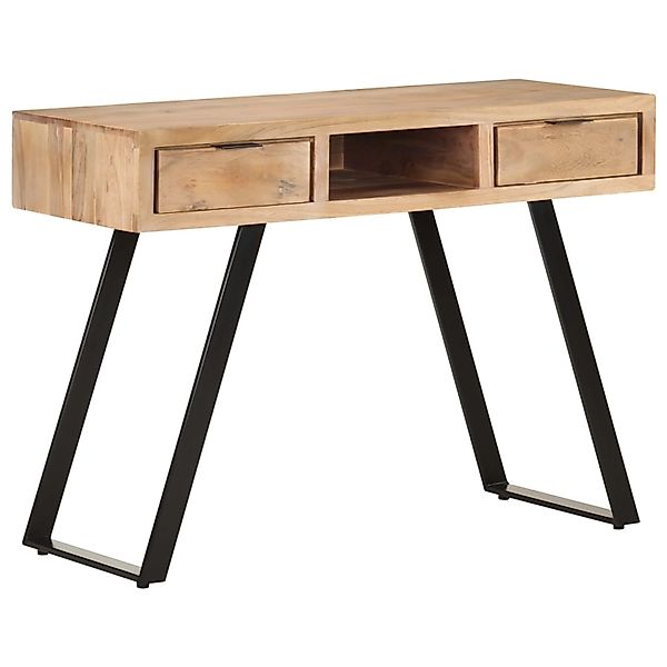 vidaXL Schreibtisch 107x45x79 cm Massivholz Akazie Lebendige Kanten 323523 günstig online kaufen