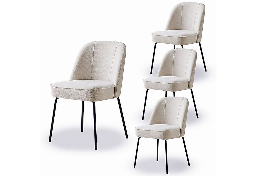 JYMTOM Esszimmerstuhl Samt-Stühle, atmungsaktiv, gepolstert mit Federkissen günstig online kaufen