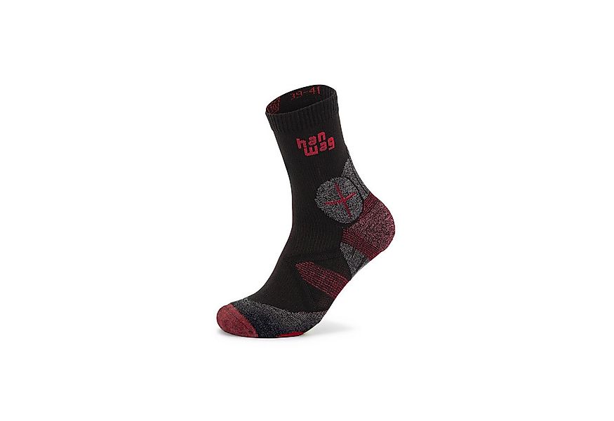 Hanwag Wandersocken Hike Sock Red - die Basis für alle leichten, sportliche günstig online kaufen