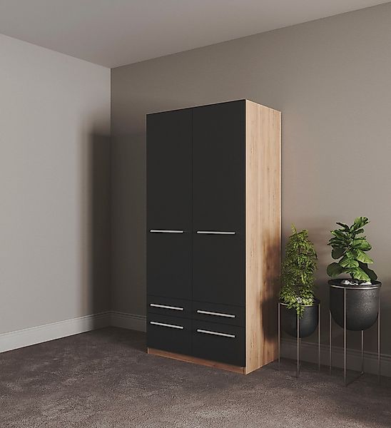 priess Kleiderschrank "Schrank Garderobe Wäscheschrank Barcelona in 5 Breit günstig online kaufen