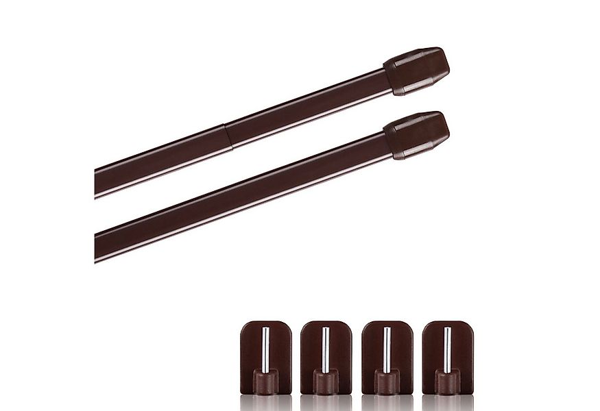 Bestlivings Vitragestange 2er-Pack, Ø 10 mm, 1-läufig, ausziehbar, mit Selb günstig online kaufen