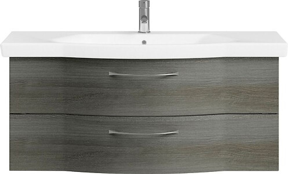 Saphir Badmöbel-Set »6005 Sprint Keramik-Waschtisch mit Unterschrank, 122 c günstig online kaufen