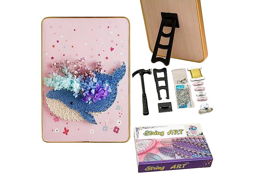 LA CUTE Kreativset String Art Set LED – Kreatives Bastelset mit Holzbrett u günstig online kaufen