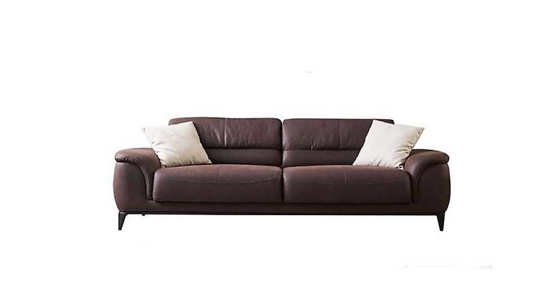 Xlmoebel Sofa Dreisitzer Sofagarnitur in Braun aus Stoff - Gemütliche, Herg günstig online kaufen