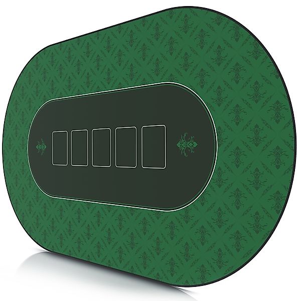 CSL Spieltisch, XXL Pokermatte 100x60cm, ovale günstig online kaufen