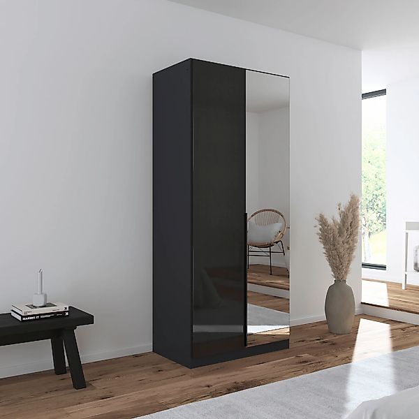 OTTO home Drehtürenschrank "Kleiderschrank Schrank Garderobe AGORDO mit Dek günstig online kaufen