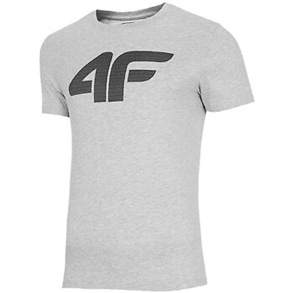 4F  T-Shirt SS23TTSHM537CHODNYJASNYSZARYMELAN günstig online kaufen
