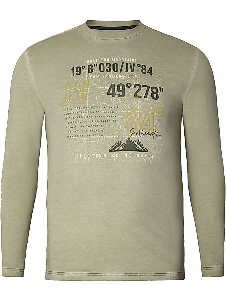 Jan Vanderstorm Langarm-Poloshirt "Langarmshirt JASIR" günstig online kaufen