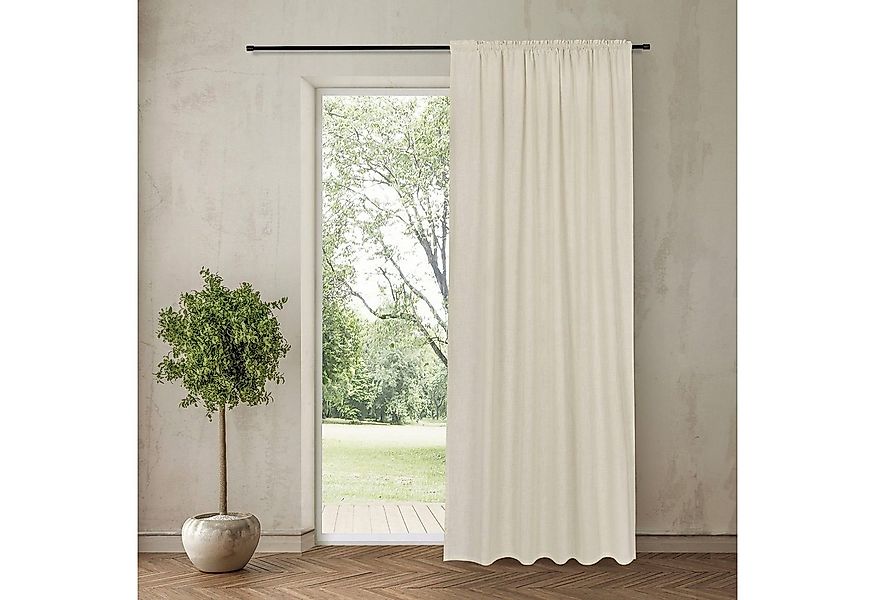 Gerster Vorhang Abra (1 St), verdeckte Schlaufen, blickdicht, Fertiggardine günstig online kaufen