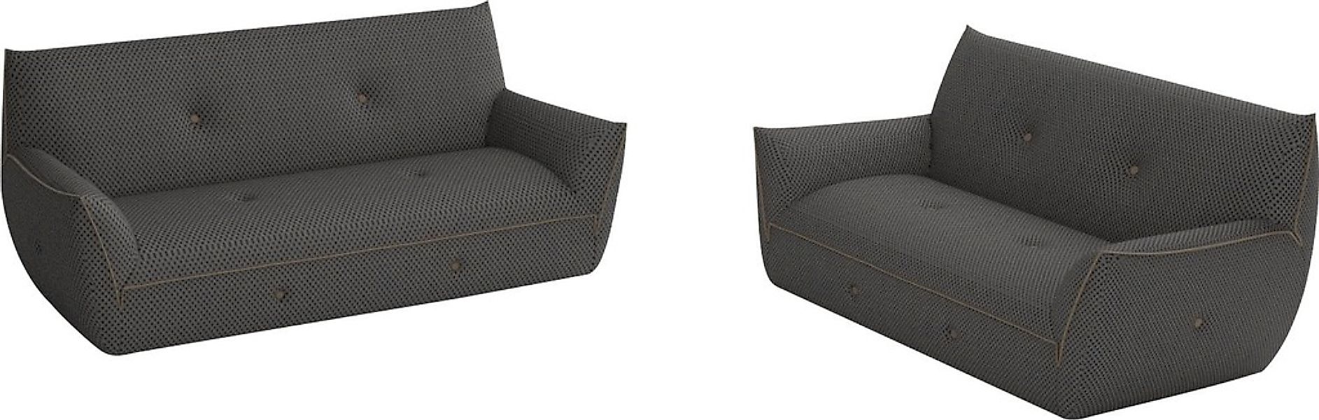 Egoitaliano Polstergarnitur »Yuki, extravagantes Design und höchster Sitzko günstig online kaufen