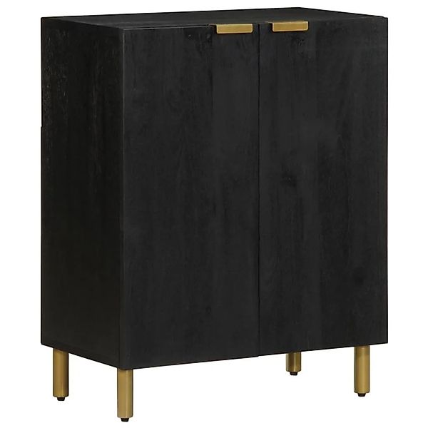 vidaXL Sideboard Schwarz 60x33x75 cm Holzwerkstoff 4017650 günstig online kaufen