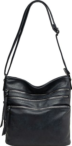 Caspar Umhängetasche TS1071 sportlich elegante mittelgroße günstig online kaufen