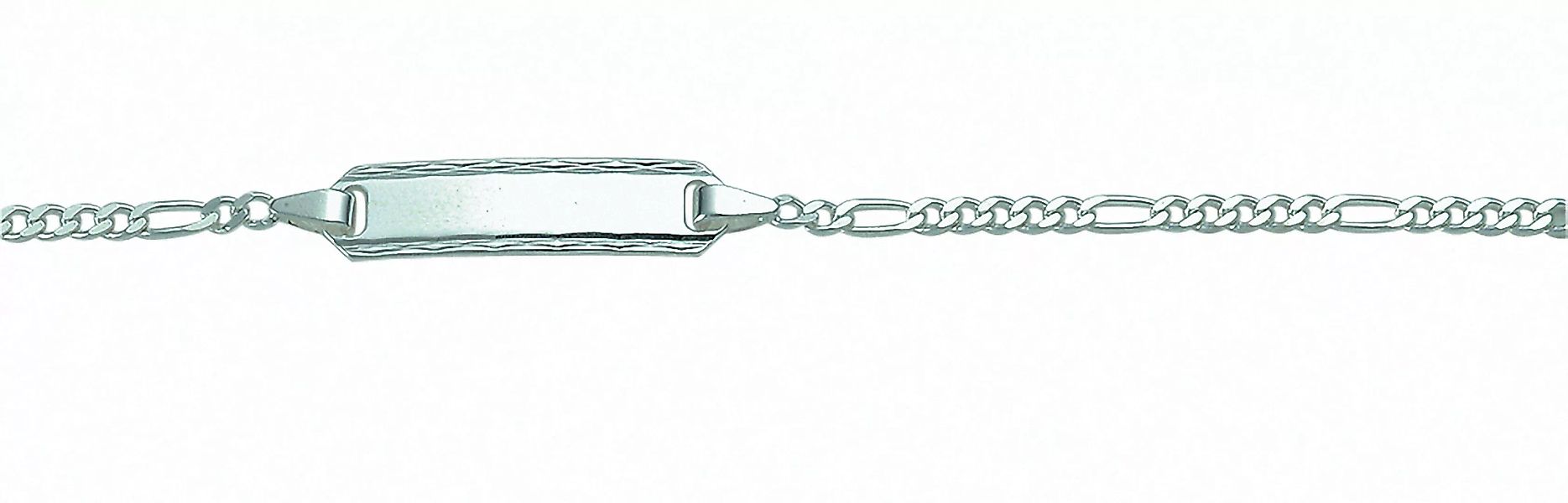 Adelia´s Silberarmband "Damen Silberschmuck 925 Silber Figaro Armband 14 cm günstig online kaufen