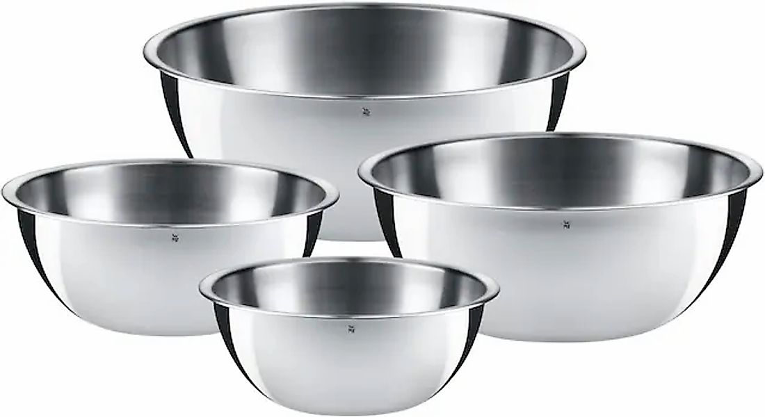 WMF Schüssel »Set Gourmet (Ø 16/18/22/24 cm), 360° Schüttrand, tropffreies günstig online kaufen