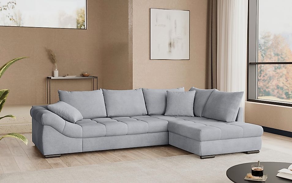 Mr. Couch Ecksofa »Allegro DuraFlex, L-Form«, Hochschläfer-Bettauszug, Kalt günstig online kaufen
