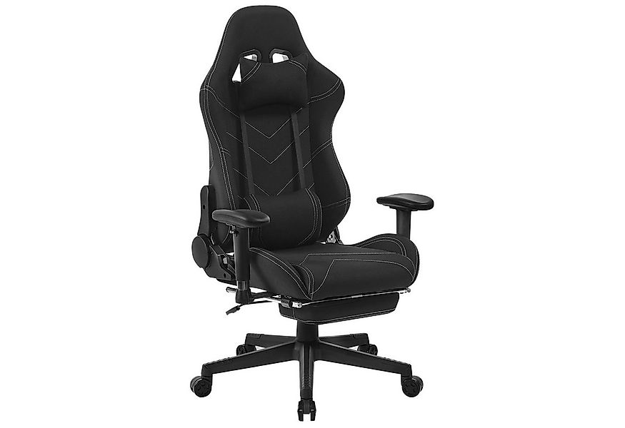 Woltu Gaming-Stuhl (1 St), Armlehne verstellbar, Stoffbezug, höhenverstellb günstig online kaufen