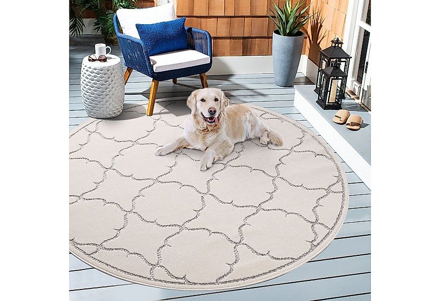 Sanat Teppich Berlin, rund, Höhe: 6 mm, In -und Outdoor geeignet, robust un günstig online kaufen