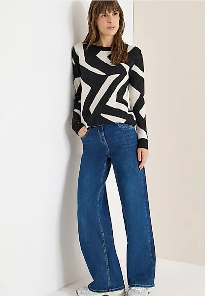 Pullover mit Grafikmuster günstig online kaufen