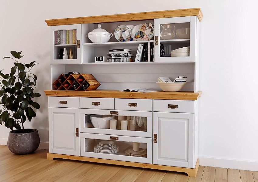 Home affaire Buffet "Ruegen", zertifiziertes Massivholz, im Landhausstil günstig online kaufen