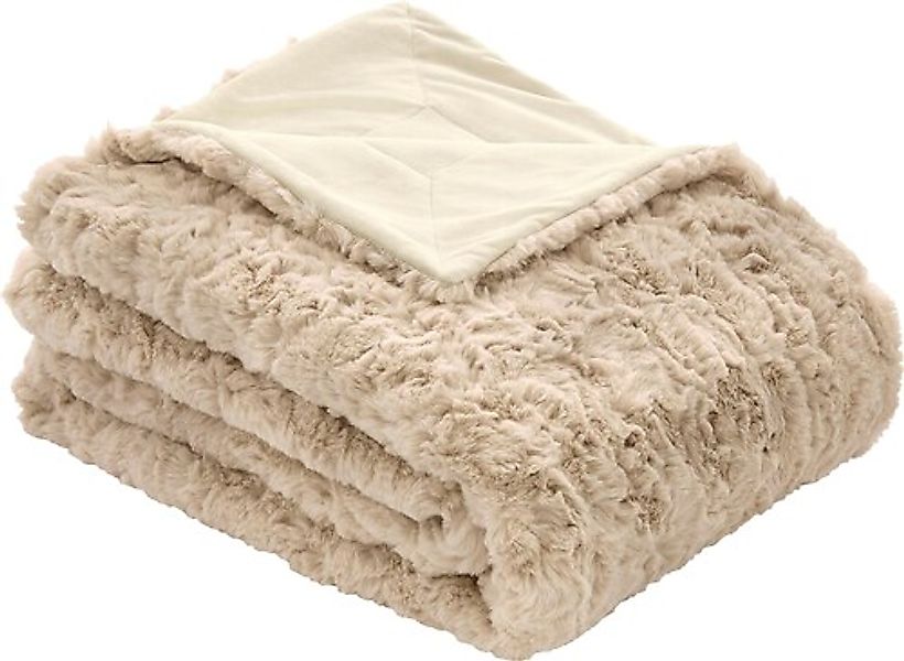 bugatti Wohndecke »Alkmaar«, hochwertige schwere Qualität, Kuscheldecke günstig online kaufen