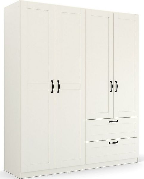 rauch Drehtürenschrank Cottage by Quadra Spin in skandinavischem Landhausst günstig online kaufen