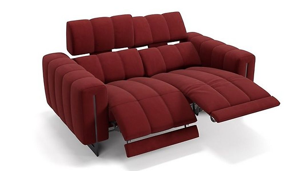 Sofanella 2-Sitzer Stoff VENETO, Relaxsofa, Designsofa, Designer Couch, Ita günstig online kaufen