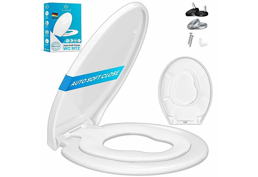 KESSER WC-Sitz, Toilettendeckel mit Absenkautomatik & Softclose aus Duropla günstig online kaufen
