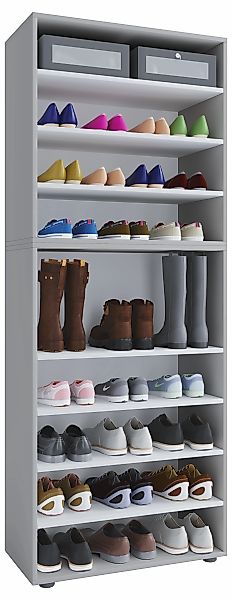 VCM Schuhschrank "XXL Holz Großer Schuhschrank Schuhregal Lona 9" 1 Stk. tl günstig online kaufen