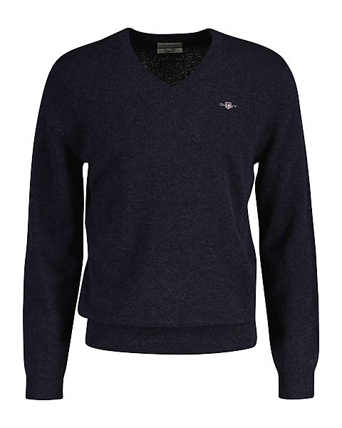 Gant V-Ausschnitt-Pullover EXTRAFINE LAMBSWOOL V-NECK mit günstig online kaufen