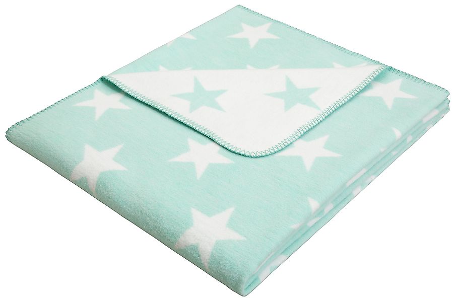 Lüttenhütt Wohndecke "Adina" mit tollen Sternen, Kuscheldecke, 180 x 140 cm günstig online kaufen