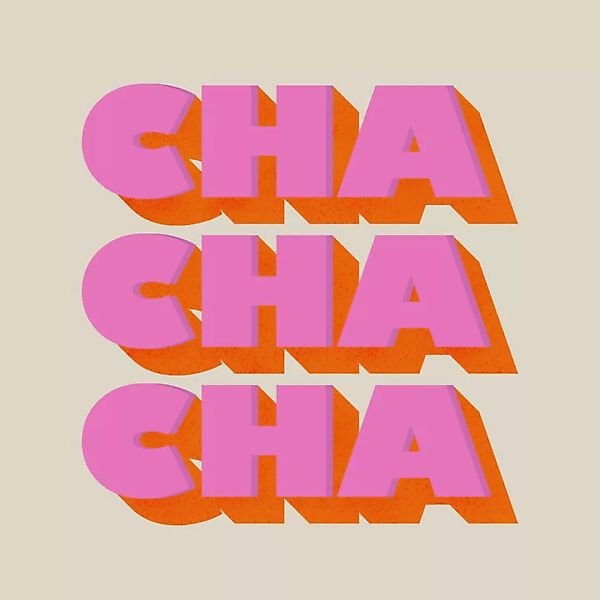 Poster / Leinwandbild - Cha Cha Cha günstig online kaufen