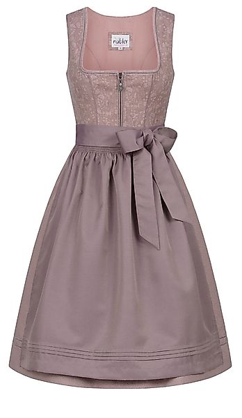 Nübler Trachtenkleid Mididirndl Gerlis in Mauve günstig online kaufen