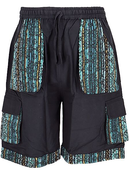 Guru-Shop Relaxhose Ethno Yogashorts im Goastyle günstig online kaufen