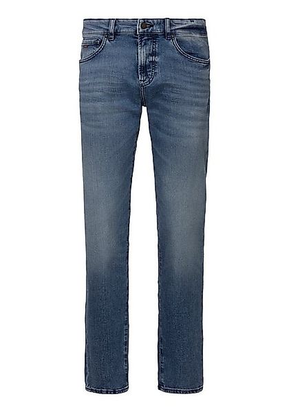 BOSS ORANGE Straight-Jeans Maine BC mit BOSS Leder-Badge günstig online kaufen