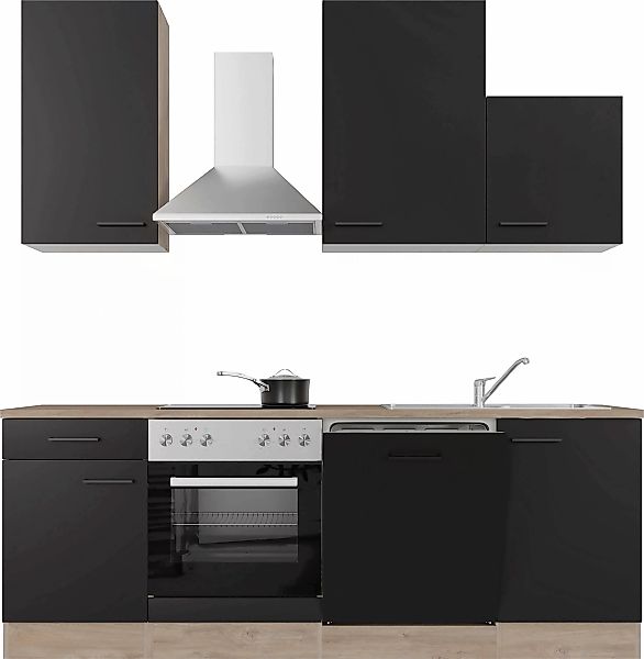 Flex-Well Küchenzeile "Capri", mit und ohne E-Geräten erhältlich, Gesamtbre günstig online kaufen